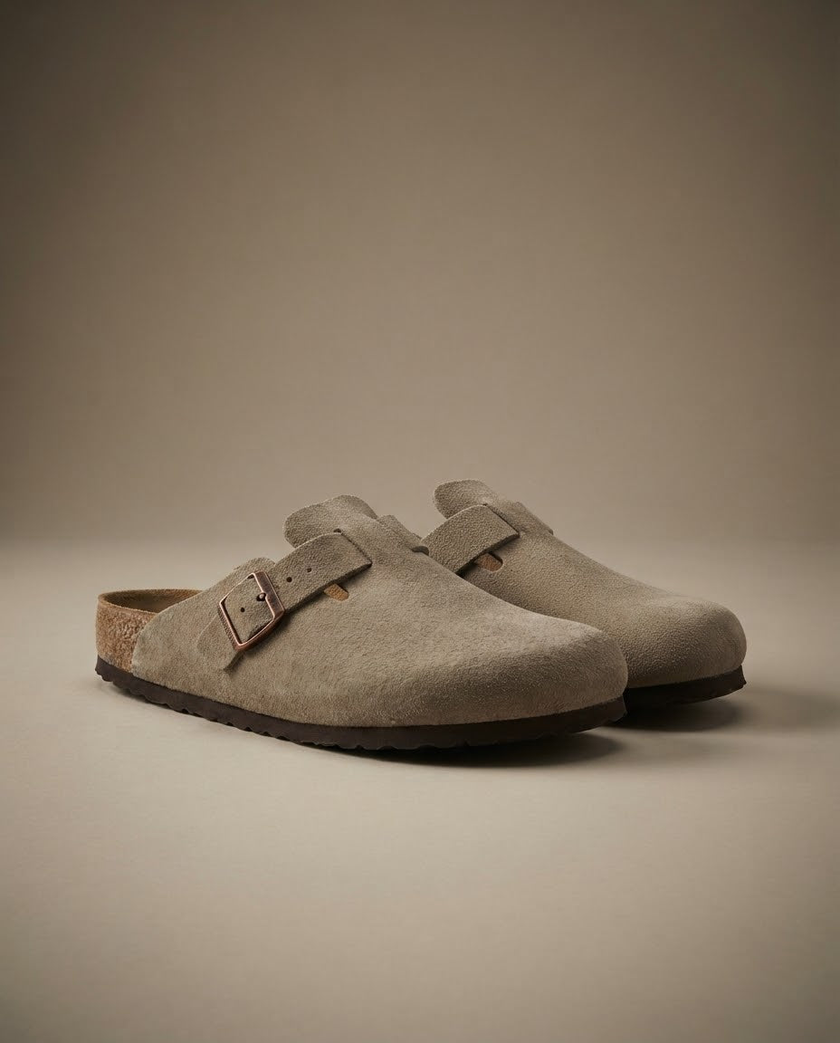Birkenstock clogs— beige