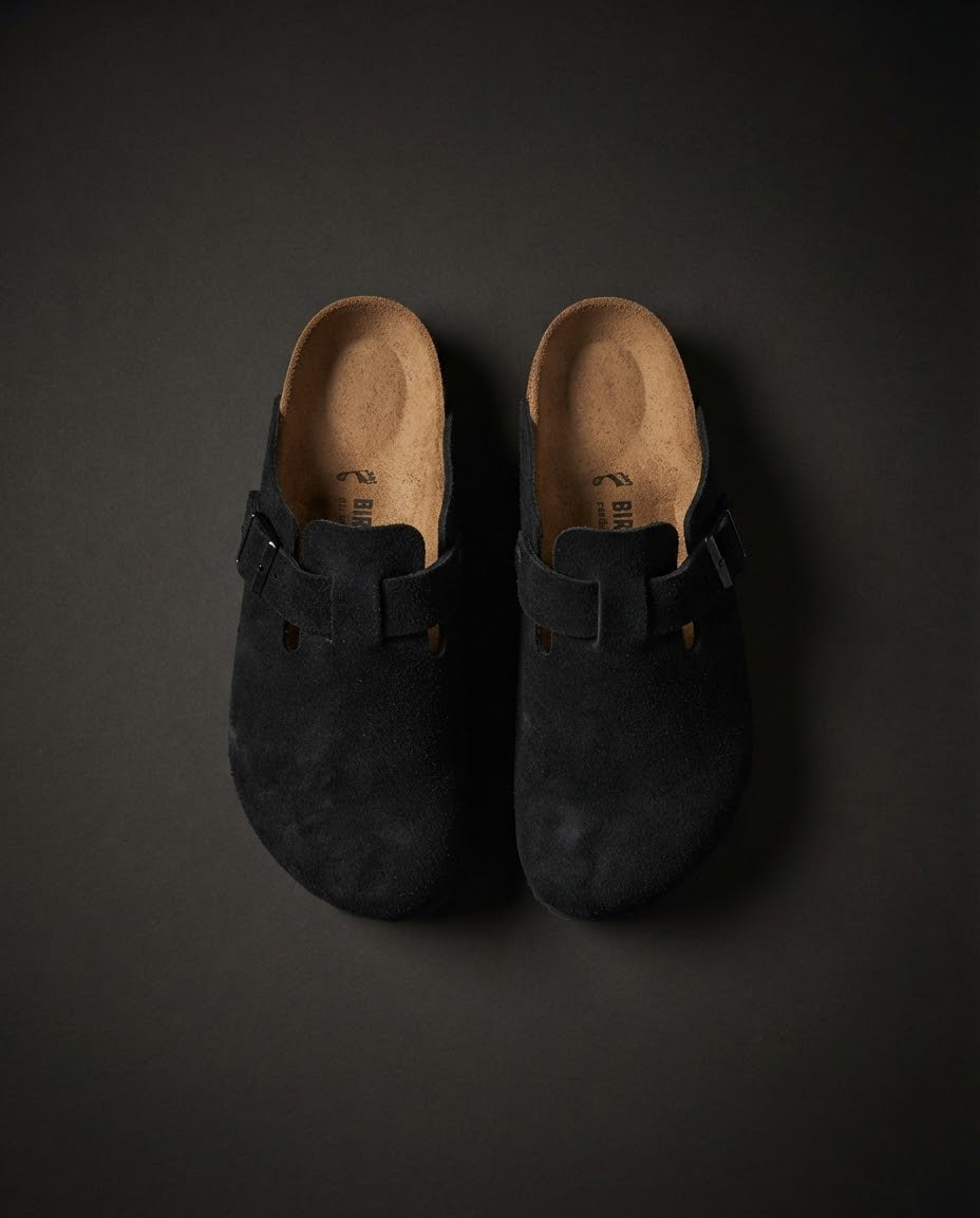 Birkenstock clogs — Black