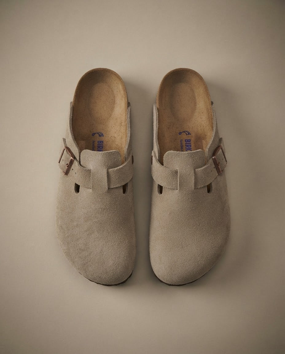 Birkenstock clogs— beige