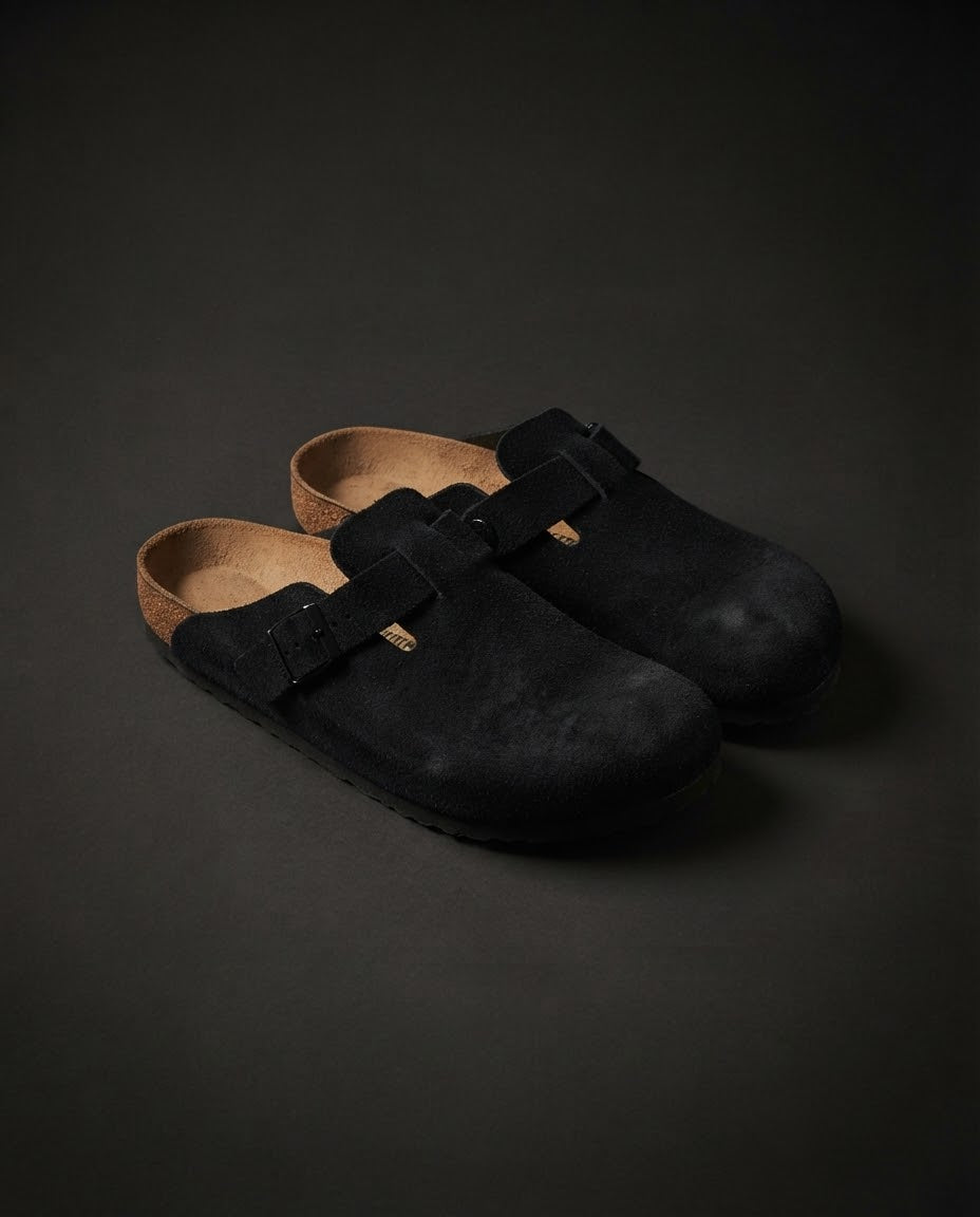 Birkenstock clogs — Black